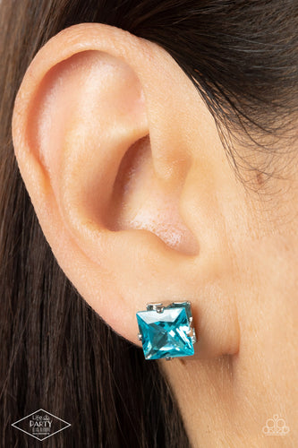 Girls Will Be Girls Blue Earrings- Paparazzi