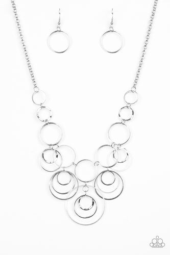 Break The Cycle Silver Necklace- Paparazzi