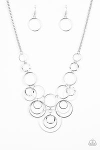 Break The Cycle Silver Necklace- Paparazzi
