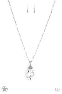 Spellbinding Sparkle White Necklace- Paparazzi