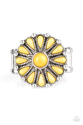 Poppy Pop-tastic Yellow Ring- Paparazzi