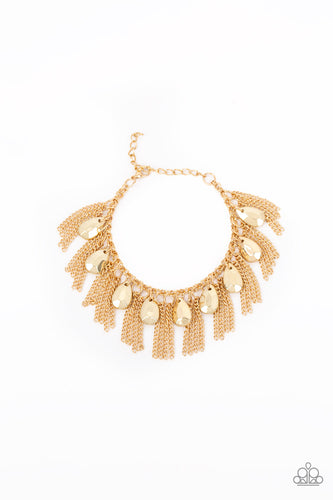 Brag Swag Gold Bracelet- Paparazzi
