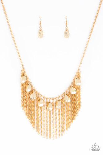 Bragging Rights Gold Necklace- Paparazzi