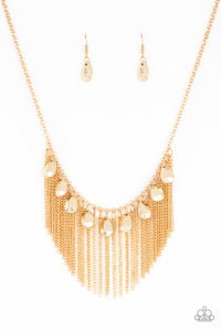 Bragging Rights Gold Necklace- Paparazzi