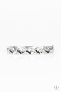 Infinite Sparkle Black Bracelet- Paparazzi
