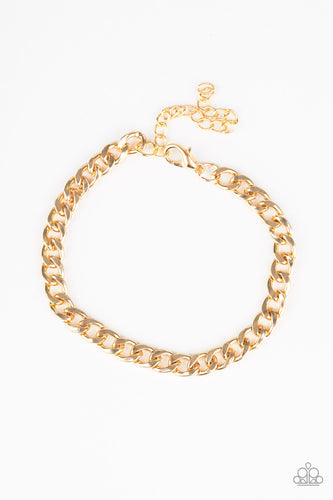 Halftime Gold Bracelet- Paparazzi