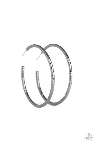 A Double Take Black Earrings- Paparazzi