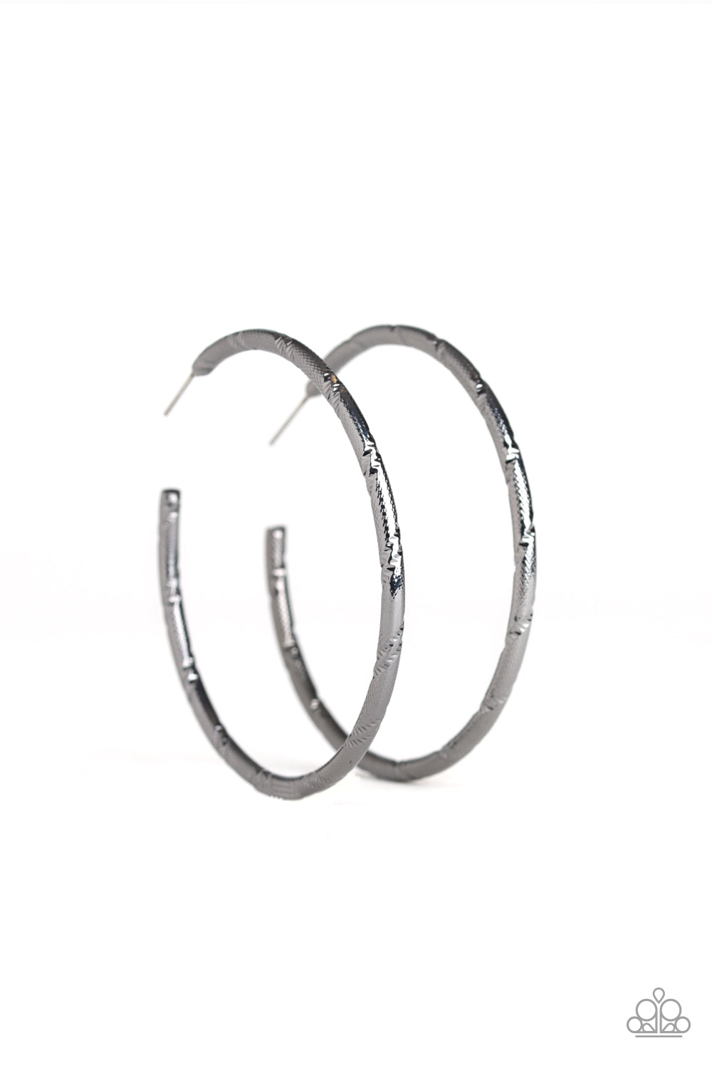 A Double Take Black Earrings- Paparazzi