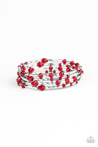 Regal Remix Red Bracelet- Paparazzi
