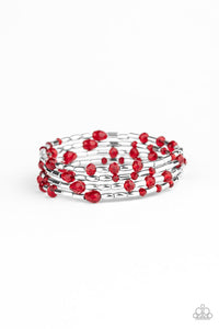 Regal Remix Red Bracelet- Paparazzi