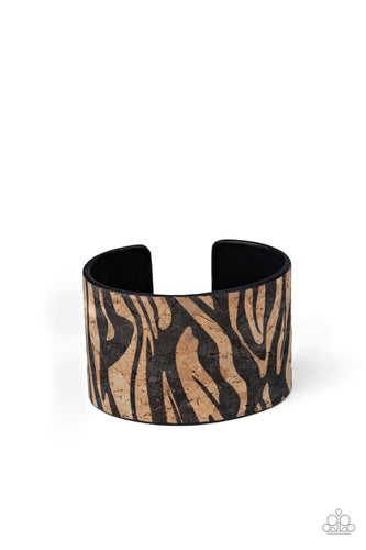 Zebra Zone Black Bracelet- Paparazzi
