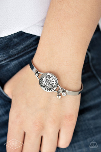The Mom Life Silver Bracelet - Paparazzi