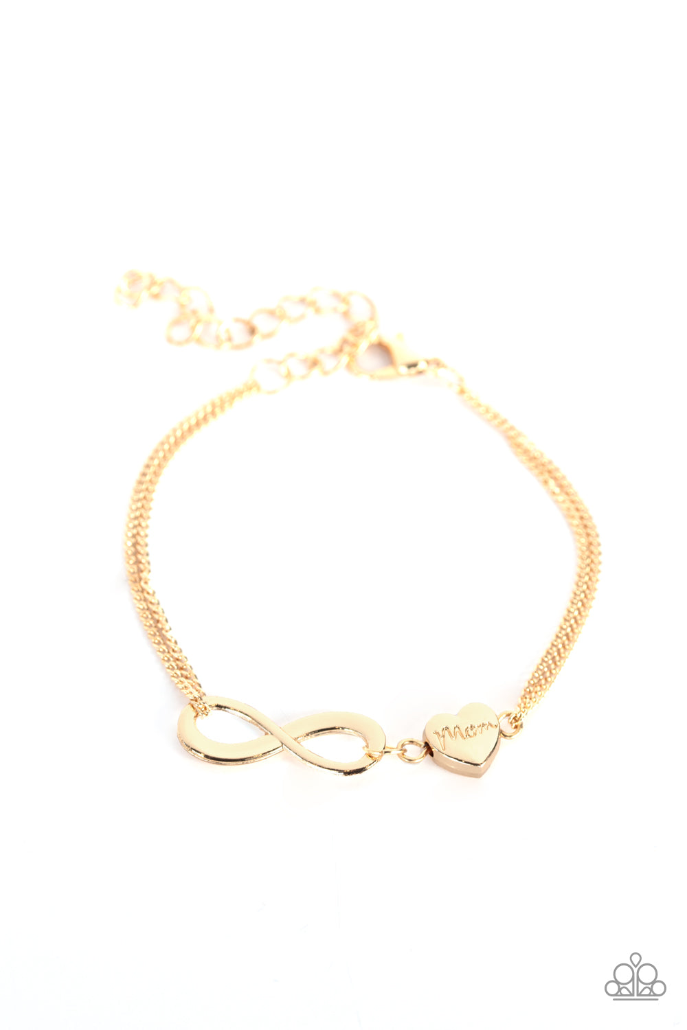 Purest Love Gold Bracelet- Paparazzi