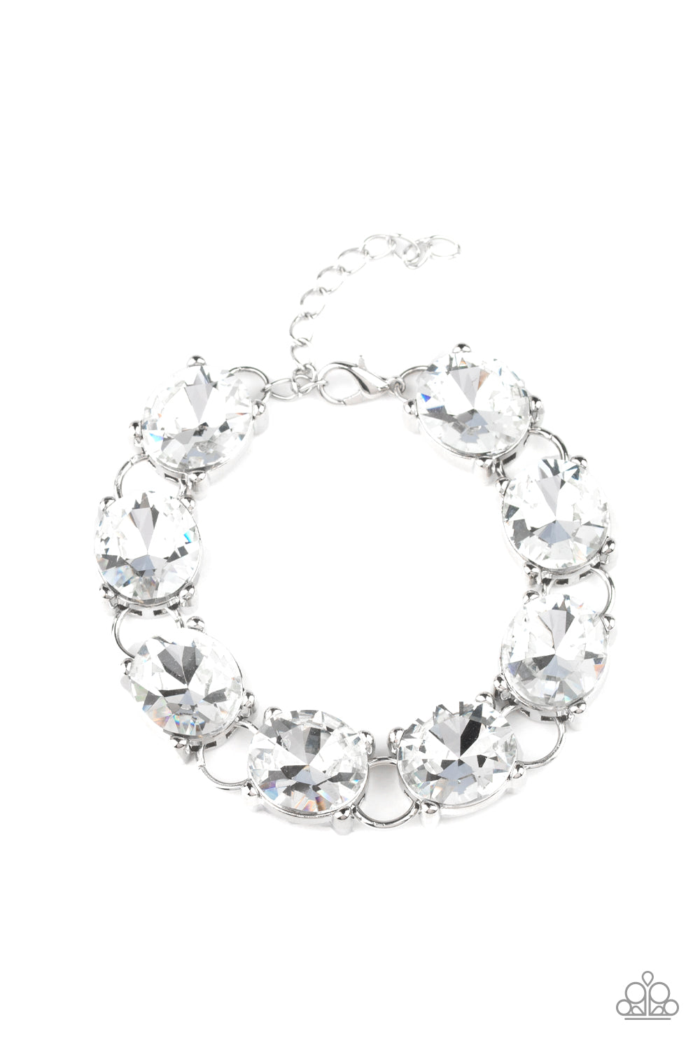 Mind Your Manners White Bracelet- Paparazzi