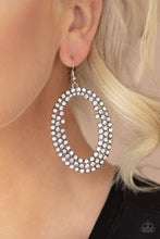 Load image into Gallery viewer, Radical Razzle White Earrings- Paparazzi