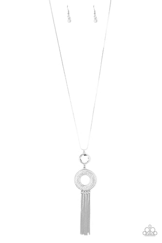 Sassy As They Come White Necklace- Paparazzi