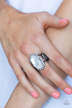 Load image into Gallery viewer, BLING To Heel Black Ring- Paparazzi