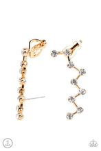 Load image into Gallery viewer, Clamoring Constellations Gold Earrings- Paparazzi