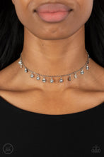 Load image into Gallery viewer, Chiming Charmer Silver Necklace- Paparazzi