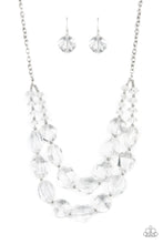 Load image into Gallery viewer, Icy Illumination White Necklace- Paparazzi