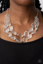 Load image into Gallery viewer, Icy Illumination White Necklace- Paparazzi