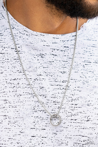Emotion Potion Silver Necklace- Paparazzi