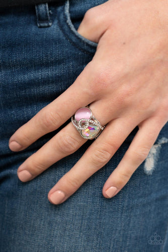 SELFIE-Indulgence Pink Ring- Paparazzi