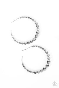 Show Off Your Curves Silver Earrings- Paparazzi