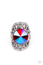 Load image into Gallery viewer, Galactic Garden Pink Ring- Paparazzi