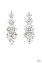 Load image into Gallery viewer, Frozen Fairytale White Earrings- Paparazzi