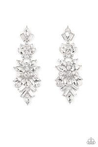 Frozen Fairytale White Earrings- Paparazzi