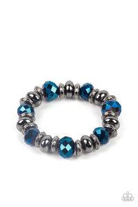 Power Pose Blue Bracelet- Paparazzi