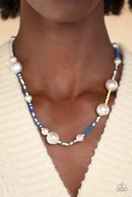 Load image into Gallery viewer, Modern Marina Blue Necklace- Paparazzi