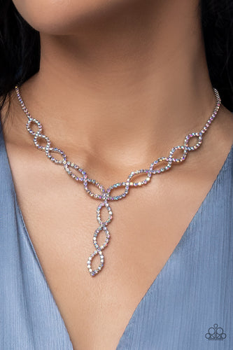 Infinitely Icy Multi Necklace- Paparazzi