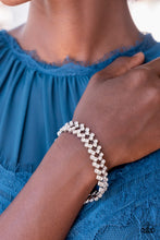 Load image into Gallery viewer, Seize The Sizzle White Bracelet- Paparazzi