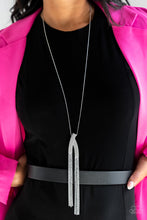 Load image into Gallery viewer, Out Of The SWAY White Necklace- Paparazzi
