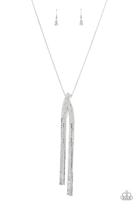 Out Of The SWAY White Necklace- Paparazzi
