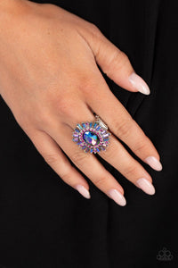 Astral Attitude Pink Ring- Paparazzi