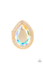 Load image into Gallery viewer, Illuminated icon Gold Ring- Paparazzi