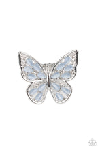 Load image into Gallery viewer, Flying Fashionista Blue Ring- Paparazzi