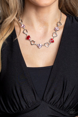 Contemporary Cupid Multi Necklace- Paparazzi