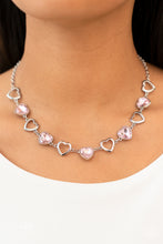 Load image into Gallery viewer, Contemporary Cupid Pink Necklace- Paparazzi