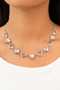 Contemporary Cupid Pink Necklace- Paparazzi