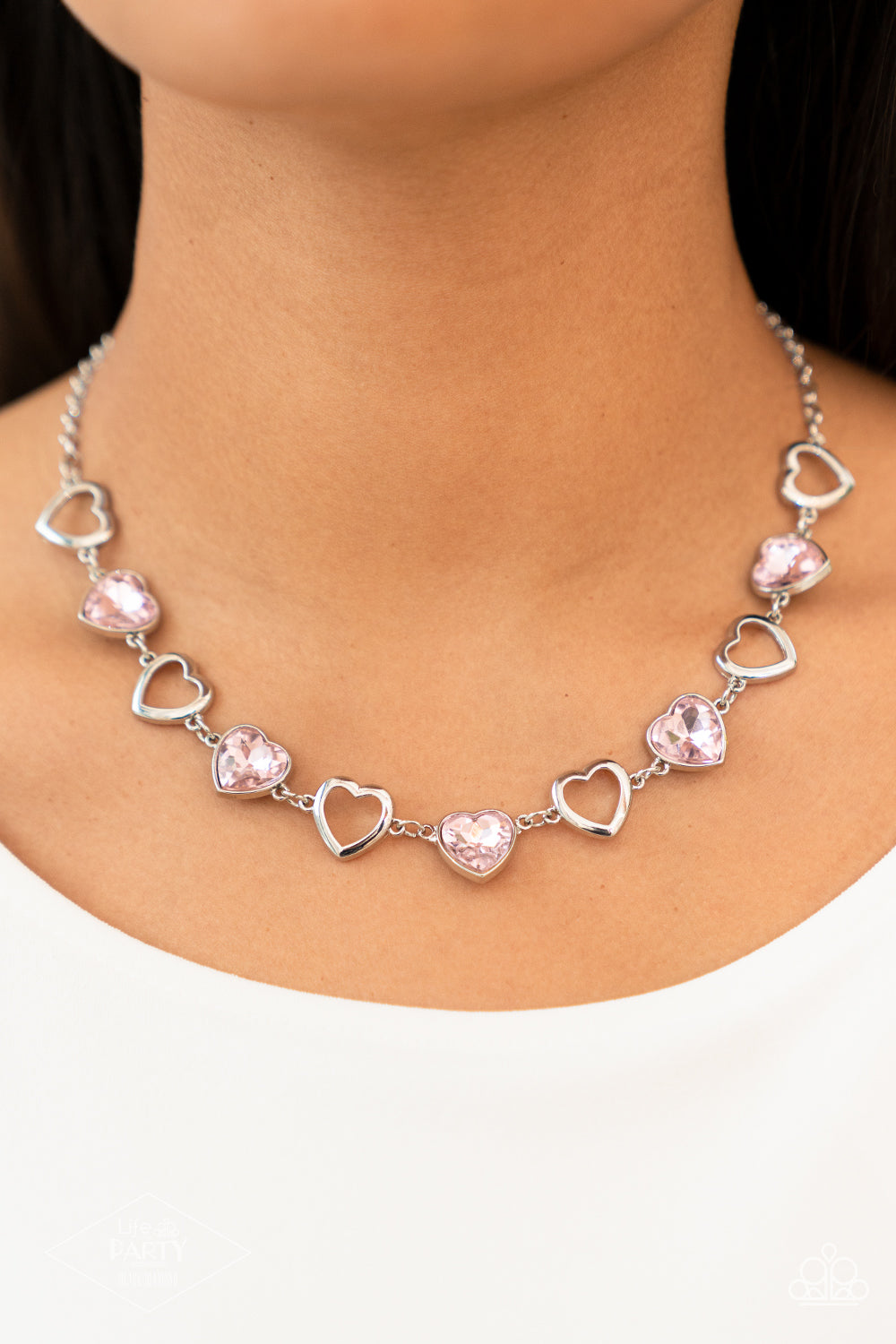 Contemporary Cupid Pink Necklace- Paparazzi