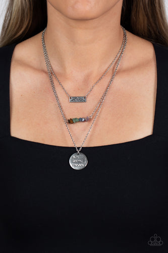 Miracle Mountains Multi Necklace- Paparazzi