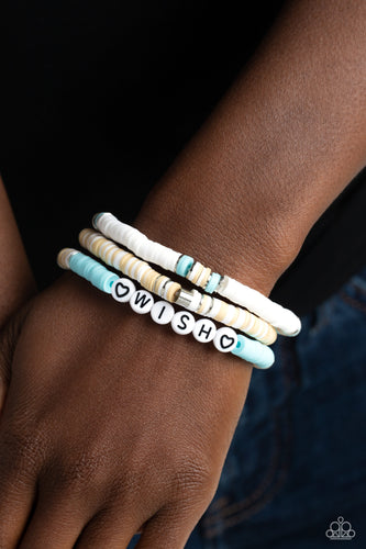 Matriarchal Melody Blue Bracelet- Paparazzi