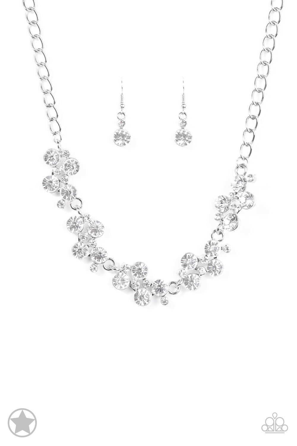 Hollywood Hills White Necklace- Paparazzi