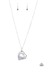 Load image into Gallery viewer, A Mothers Heart Blue Necklace- Paparazzi
