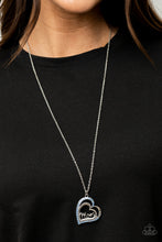 Load image into Gallery viewer, A Mothers Heart Blue Necklace- Paparazzi