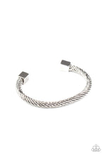 Load image into Gallery viewer, Block It Out Silver Bracelet- Paparazzi